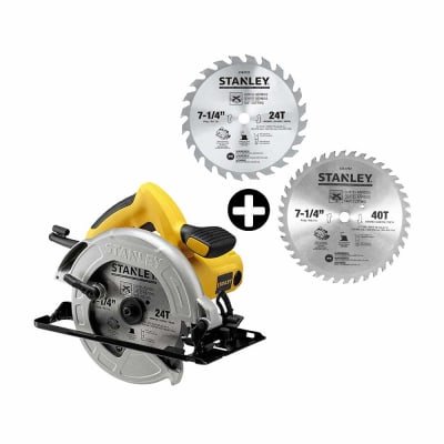 SIERRA CIRCULAR SC16 1600W + 2 DISCOS 7-1/4'' STANLEY