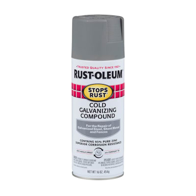 SPRAY METAL PROTECTION COMPUESTO GALVANIZADO GRIS 454 GRAMOS RUST OLEUM