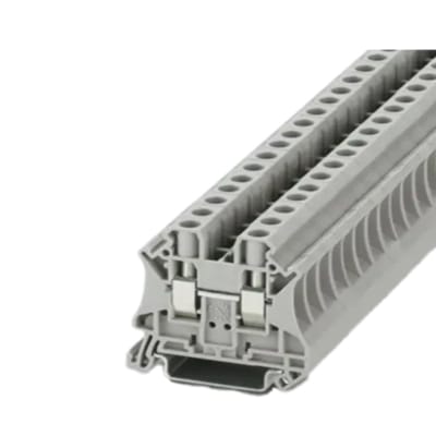 BORNE DE PASO UT 6 - GRIS 2C 57A 1000V 0.20-10MM2 (24-8AWG) CNX TORN UL94 V0 Ex-e 3044131 PHOENIX CONTACT