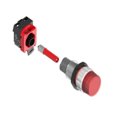 BASE LUZ PILOTO ROJO M22X15 SERMATEX