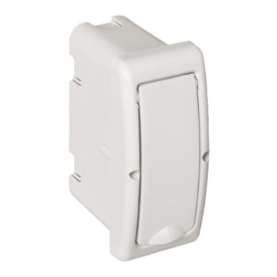 TABLERO EMPOTRADO TERMOPLASTICO 2P PUERTA BLANCA VERTICAL 60X130X62MM SOLERA