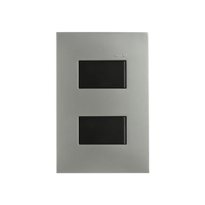 INTERRUPTOR DOBLE ALUMINIO/GRAF SIMON