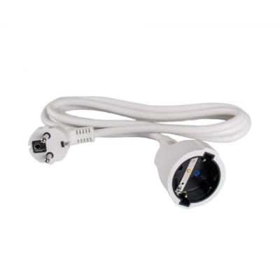 EXTENSION DE 1 TOMA SCHUKO 2P+T. 16A. 230V C/CABLE DE 5 MTS SOLERA