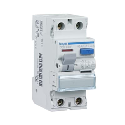 INT. DIFERENCIAL SUPERINMUNIZADO 2P 63A. TIPO A. 30MA. HAGER