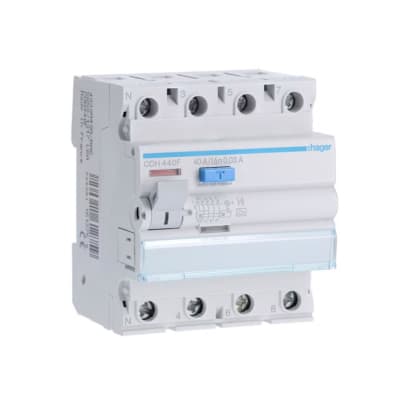 INT. DIFERENCIAL SUPERINMUNIZADO 4P 40A. TIPO A. 30MA. HAGER