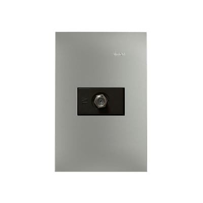 TOMA COAXIAL TV TIPO F ALUMINIO/GRAF SIMON