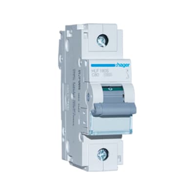 INT. RIEL TERMOMAGNETICO HLF 1P 80A C 10KA/400V HAGER