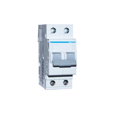 INT. RIEL TERMOMAGNETICO NC 2P 32A. C 10KA/415V HAGER