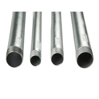 TUBO CONDUIT IMC 4'' DE 3MTS GALVANIZADO EN CALIENTE CON UL E499791 MODELO: WFG WEIFANG