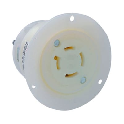 TOMA EMPOTRABLE 3X20A 250V L15 C/SEGURO LEVITON