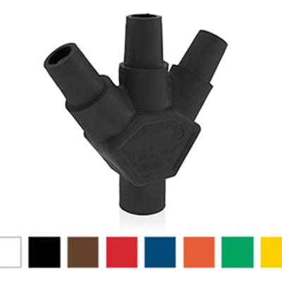 ENCHUFE MULTIPLE (1 MALE / 3 FEMALE) CAM TYEE 400A 600V AZUL (CAM LOCK) LEVITON