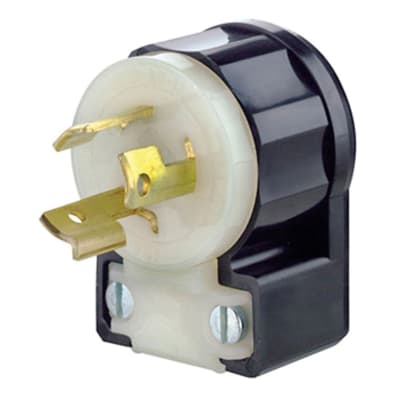 ENCHUFE ANGULAR 2X15A 250V L6-15P C/SEGURO LEVITON