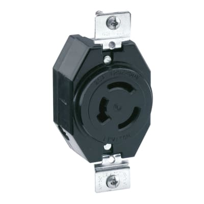 TOMA EMPOTRAR 2X20A L/T 250V NO NEMA L/T C/SEGURO LEVITON