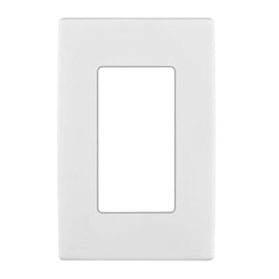 PLACA RENU COLOR BLANCO LEVITON