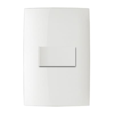 INTERRUPTOR SIMPLE 10A 250V C/PLACA CIEN BLANCA LEVITON