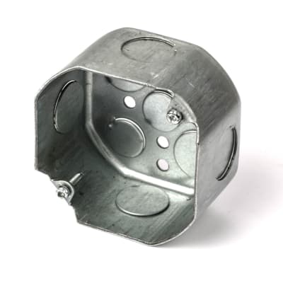 CAJA OCTOGONAL ACERO ESPESOR 1.2MM 1'' CON UL NAAVI CONDUIT
