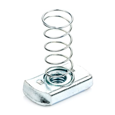 TUERCA DE RESORTE CORTO STRUT ACERO 3/8'' NAAVI CONDUIT