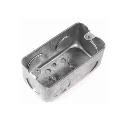 CAJA RECTANGULAR 4X2'' ESPESOR 1.2MM DE 1'' CON UL NAAVI CONDUIT