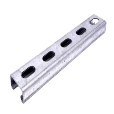 CANAL STRUT BAJO RANURADO ACERO 1-5/8''X13/16''X10FT E:2.6MM HDG PRODUIT