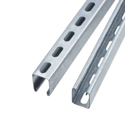 CANAL STRUT ALTO RANURADO ACERO 1-5/8''X1-5/8''X10FT E:2.6MM EG PRODUIT