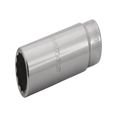 DADO 18MM DH LARGO ENCASTRE 1/2 BAHCO