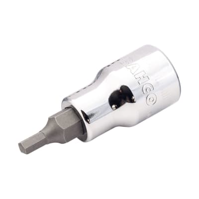 DADO DESTORNILLADOR HEXAGONAL 1/2'' ACERO CROMADO BAHCO