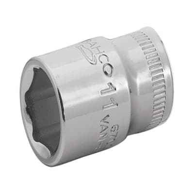 DADO 1/4'' HEXAGONAL 13MM BAHCO
