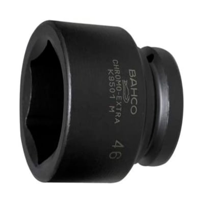 DADO DE IMPACTO 65MM HEXAGONAL ENCASTRE 1'' BAHCO