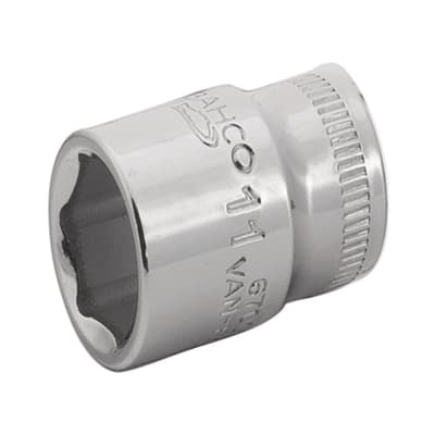 DADO HEXAGONAL 8MM DE ACERO AL CARBONO BAHCO
