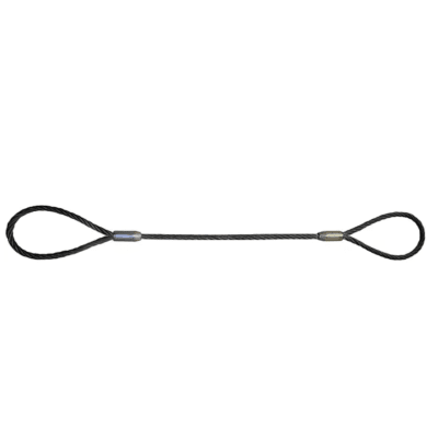 ESTROBO DE 2''X5M CABLE DE ACERO OJO OJO PROCEDENCIA CHINA