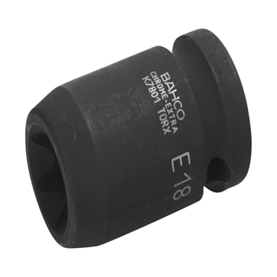 DADO IMPACTO TORX E10 ENCASTRE 1/2 BAHCO