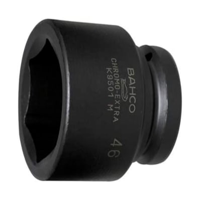 DADO DE IMPACTO 41MM HEXAGONAL ENCASTRE 1'' PAVONADO BAHCO