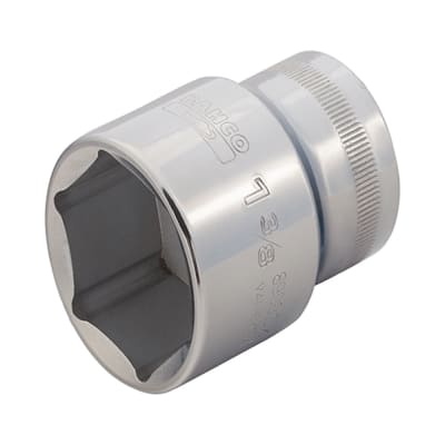 DADO HEXAGONAL DE ACERO 3/4'' ENC 3/4'' PULIDO BAHCO