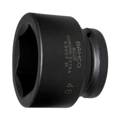 DADO IMPACTO 30MM HEXAGONAL ENCASTRE 1'' BAHCO