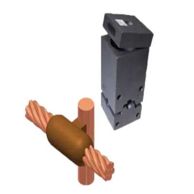 MOLDE EXOTERMICO TIPO CR-3 CABLE HORIZ DE PASO 250MCM A VARILLA VERT 3/4'' THERMOWELD