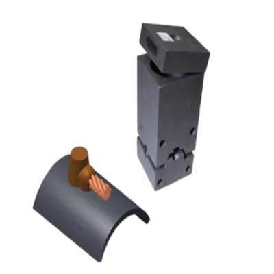 MOLDE EXOTERMICO TIPO CS-32 CABLE 14-6AWG A SUPERF ACERO HORIZONTAL 4'' THERMOWELD