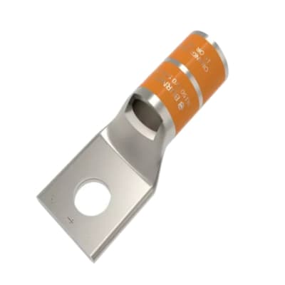 TERMINAL DE COMPRESION BARRIL STD CU/ES 3/0AWG Ø1/2'' 35KV UL BURNDY