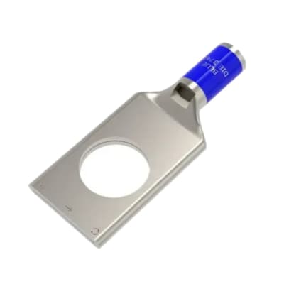 TERMINAL DE COMPRESION BARRIL STD CU/ES 6AWG Ø1/4'' 35KV UL BURNDY