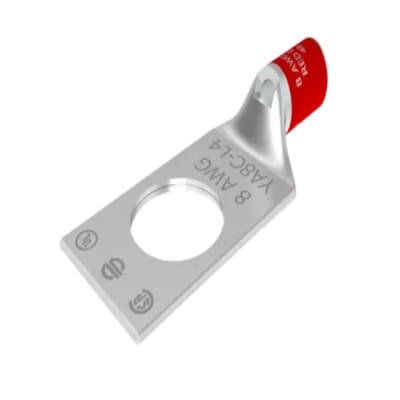 TERMINAL DE COMPRESION BARRIL STD CU/ES 8AWG Ø1/2'' 35KV UL BURNDY