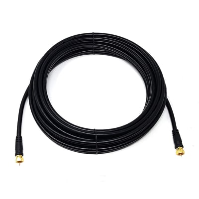 CABLE COAXIAL MACROTEL RG6 NEGRO/TERMINAL 5M MACROTEL