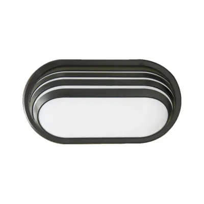 APLIQUE OVALADO LED REJILLA 20W LUZ BLANCA LUMINIKA