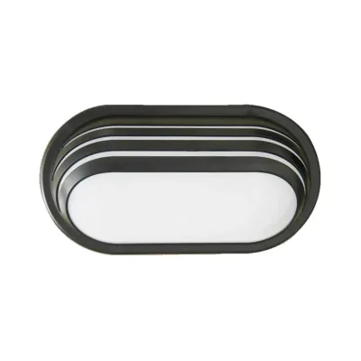 APLIQUE OVALADO LED REJILLA 20W LUZ AMARILLA LUMINIKA