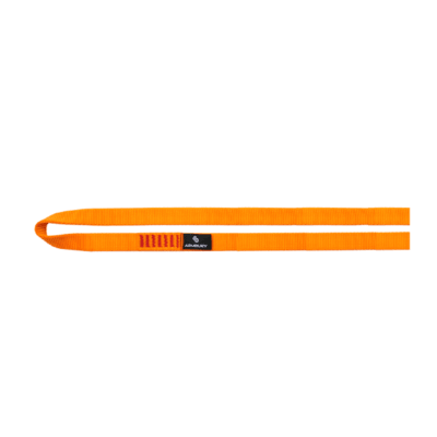 CINTA DE ANCLAJE CIRCULAR POLIESTER 16MM X 120CM NARANJA 22 kN CE EN 566 EN 354 EN 798 OPEN SLING 4161271 ARMBURY