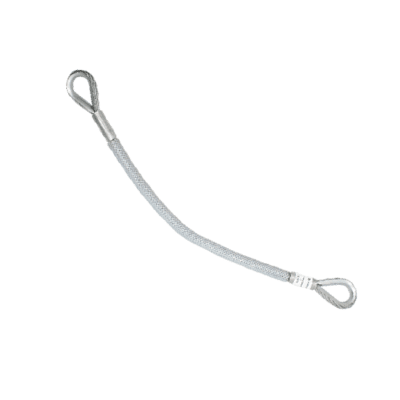 CONECTOR DE ANCLAJE CABLE DE ACERO 100CM 28 kN CE EN 354 EN 795B CABLE ANCHOR 5162121 ARMBURY