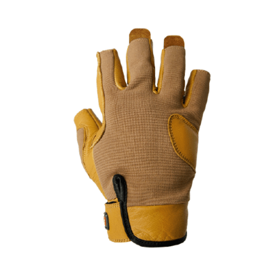 GUANTES FLEXIBLES DE CUERO CORTOS TALLA S CE EN 388 EN 420 PUNCHY HALF FINGER 4183111 ARMBURY