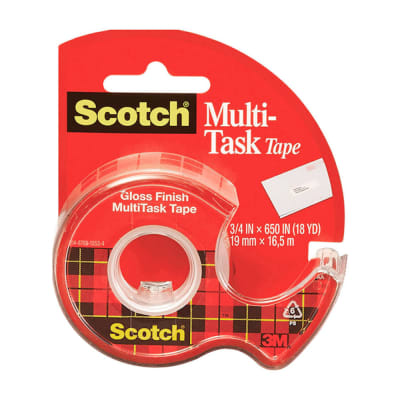 CINTA CRISTAL CON DISPENSADOR 3/4 X 16.5MTS 3M PERU