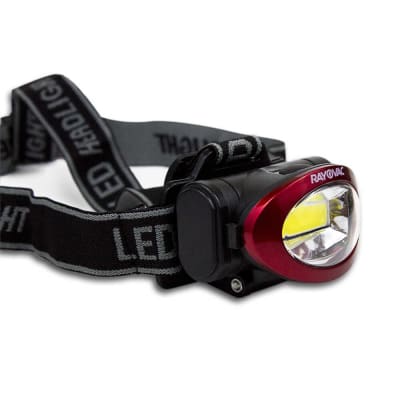 LINTERNA MANOS LIBRES COBHL-B RAYOVAC CON PILA 3AAA RAYOVAC