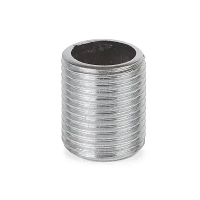 NIPLE DE BRONCE CROMADO 1/2'' X 1'' WERKEN