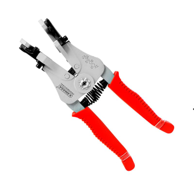 ALICATE PELACABLE AUTOMÁTICO MANGO DE GOMA KAMASA