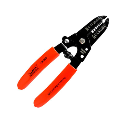 ALICATE PELACABLE CUERPO METÁLICO KAMASA